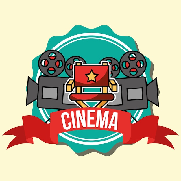 Vector film movie cinema