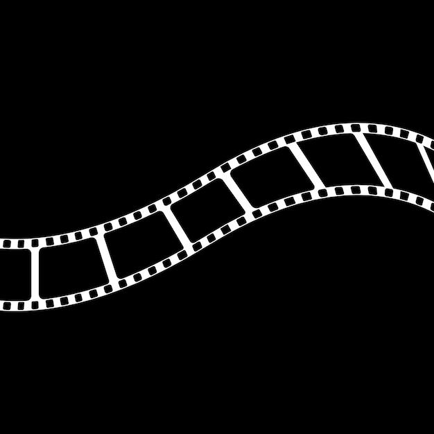 Vettore film strip icon