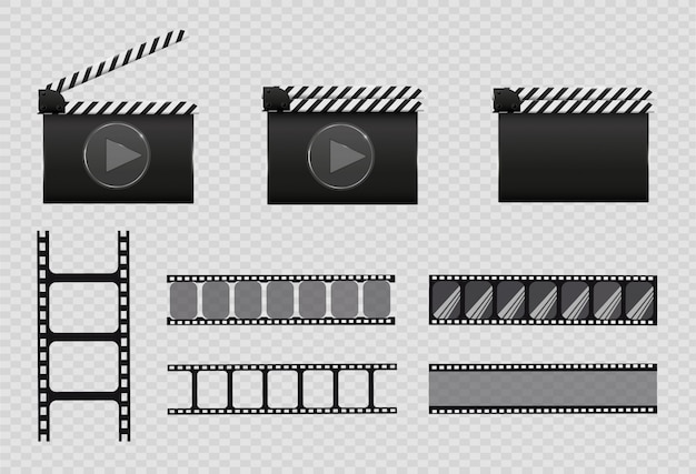 Film strip,   illustration. set