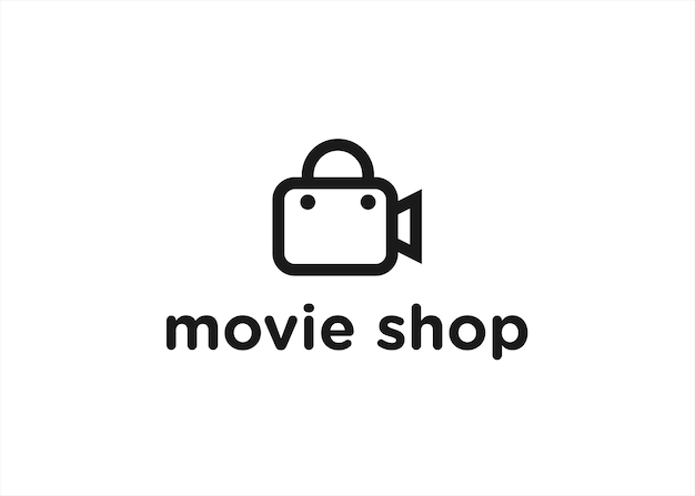 film winkel logo ontwerp vectorillustratie