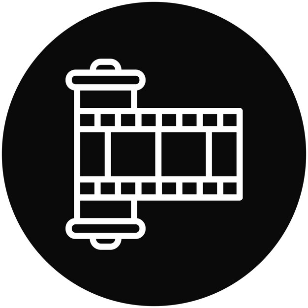 Filmfotografie vector icoontje illustratie van Filmmaking icoonset