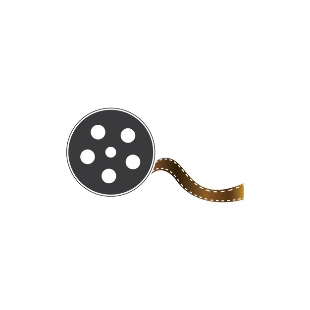 Vector filmstrip icon