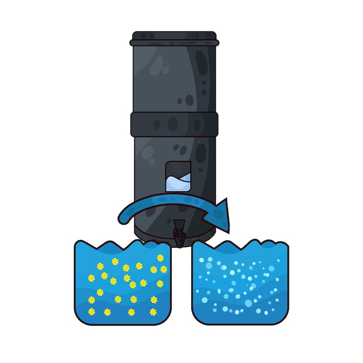 Vector filter illustration