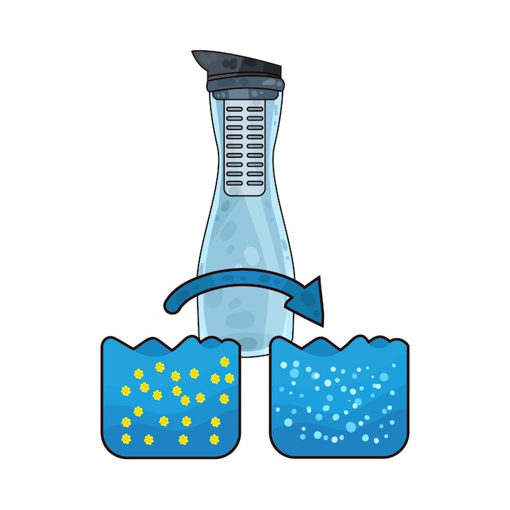 Vector filter illustration