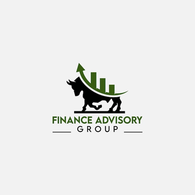 Finance advisory group logo, minimalist and marketing logo