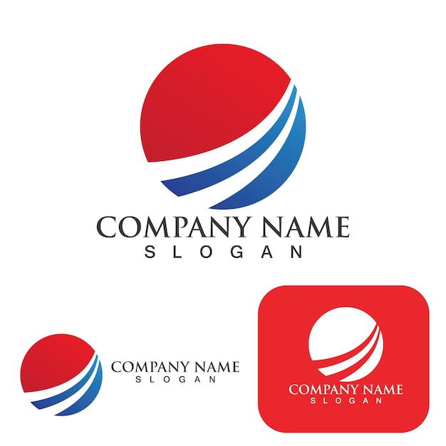 Finance business logo and symbol template