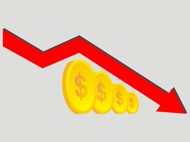 金融は金貨で抽象的なグラフを拒否しました