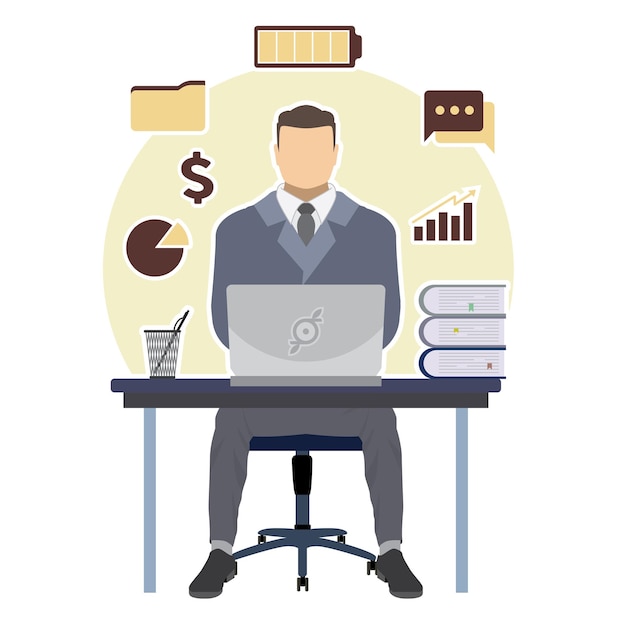 finance illustration vector