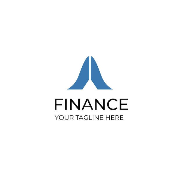 Vector finance logo design vector template business finance logo design template