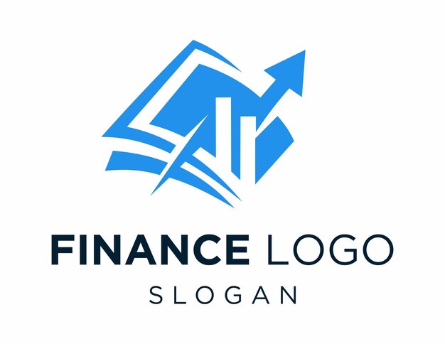 Vector finance logo design