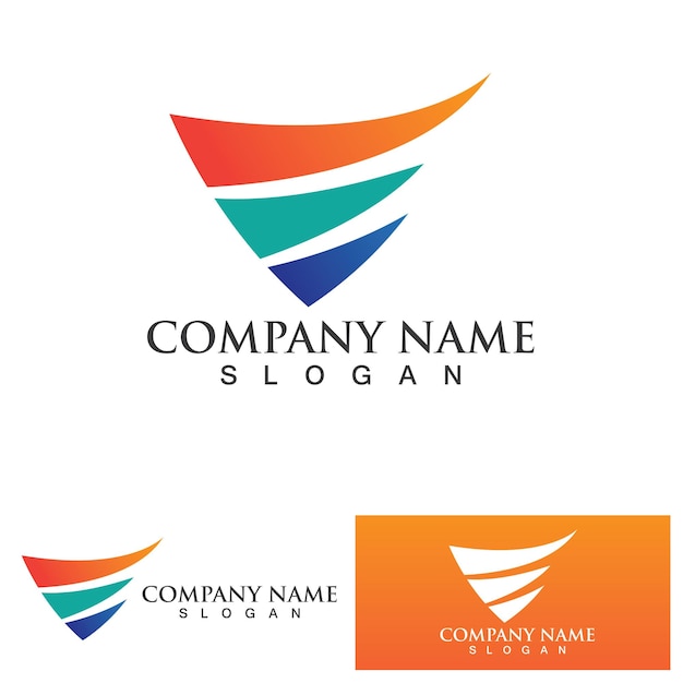 Finance Logo template vector icon design Business