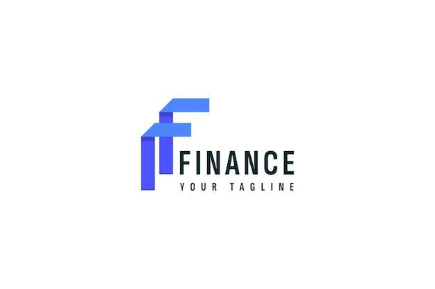 Иллюстрация векторной иконки финансового логотипа