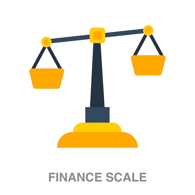 Illustrazione della scala finanziaria su sfondo trasparente