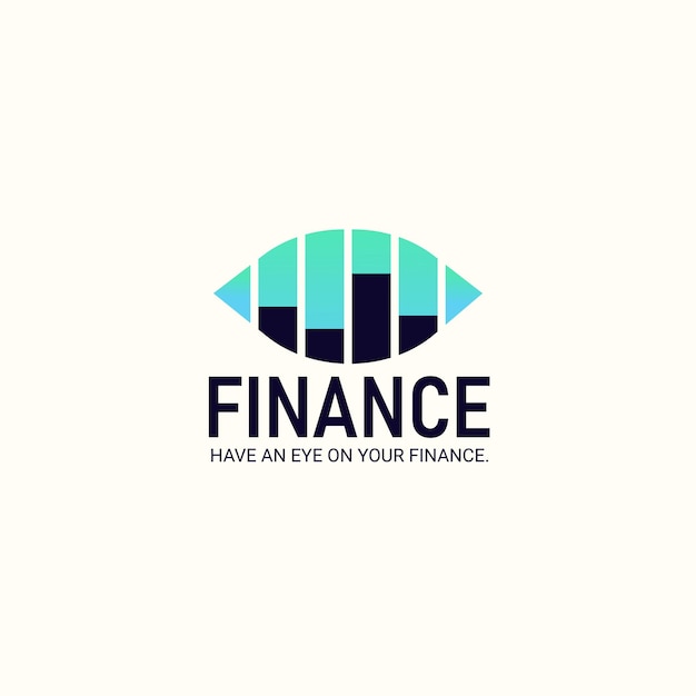 Vector finance vector mascot logo template