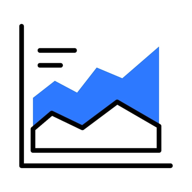 Financial Data Trend Analysis Chart