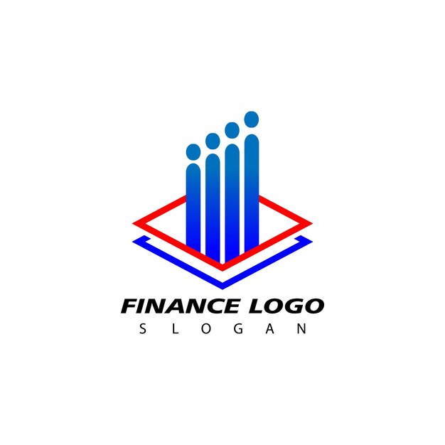 Financial logo business logo design inspiration vector template