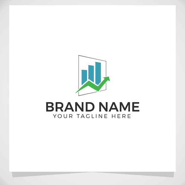 Financial logo template