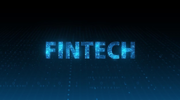 Financial technology concept business investment banking payment