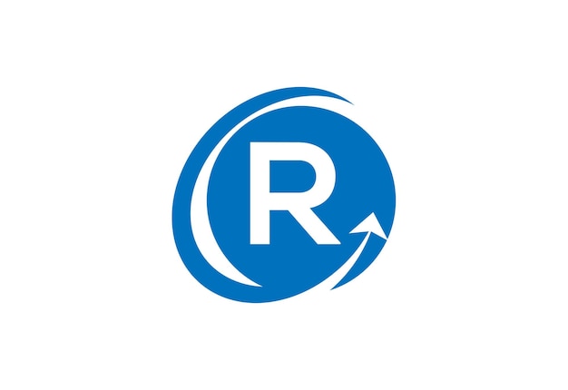 ベクトル r ロゴのデザイン・ベクトル・テンプレート