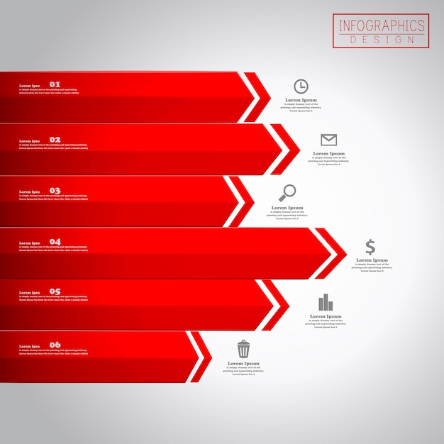 Financieel infographic sjabloonontwerp met statistisch element