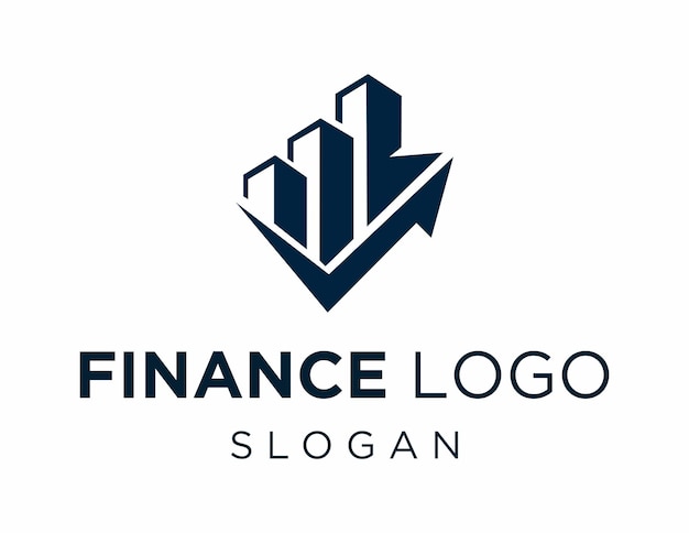 Vector financiën logo ontwerp