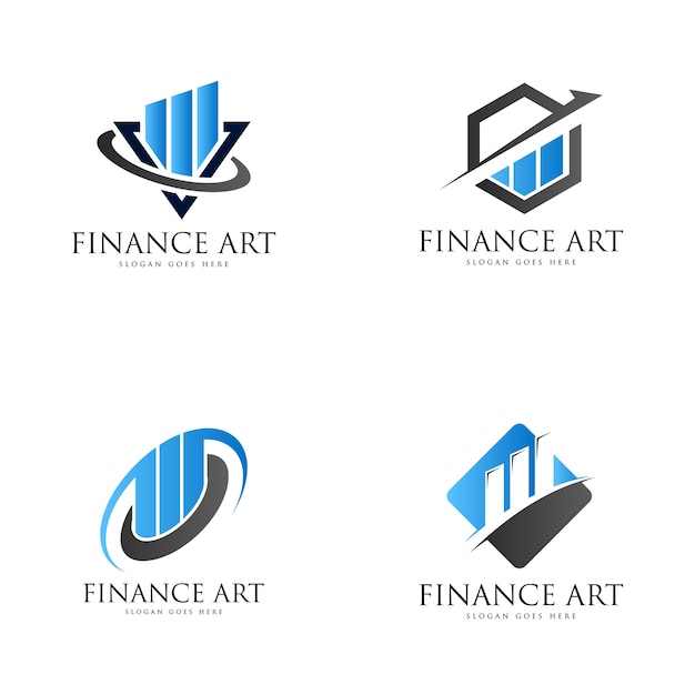 Financiën logo-set