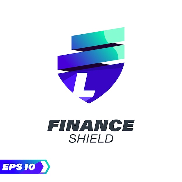 Financiën Shield alfabet L-logo