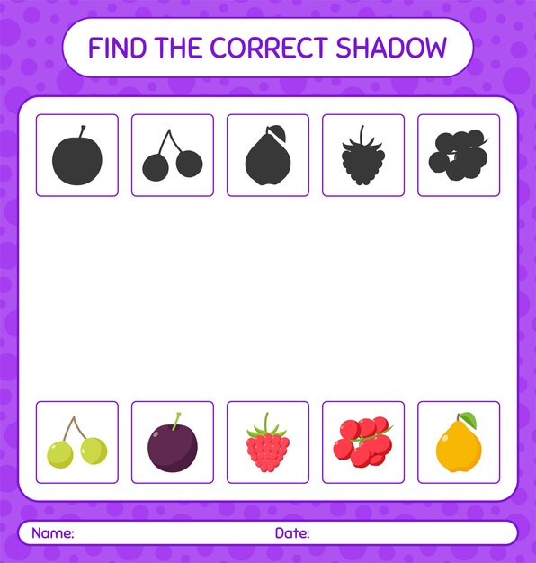 circle the small fruits, Find Big or Small worksheet for kids