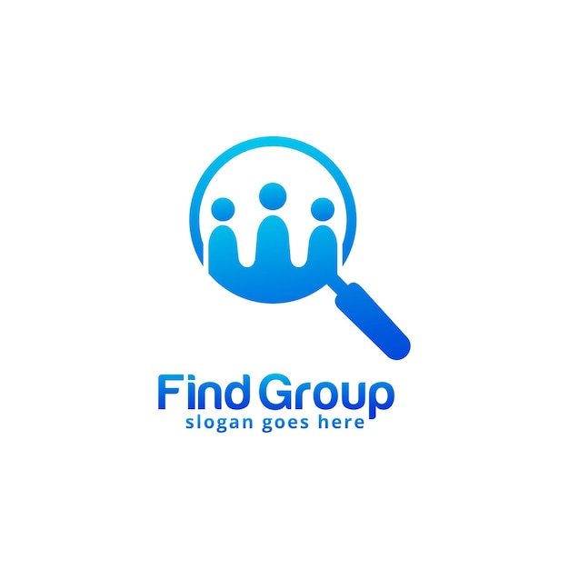 Find group logo design template