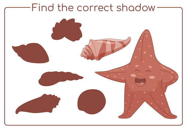 Find and match the correct shadow kids task