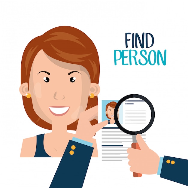 find person design 