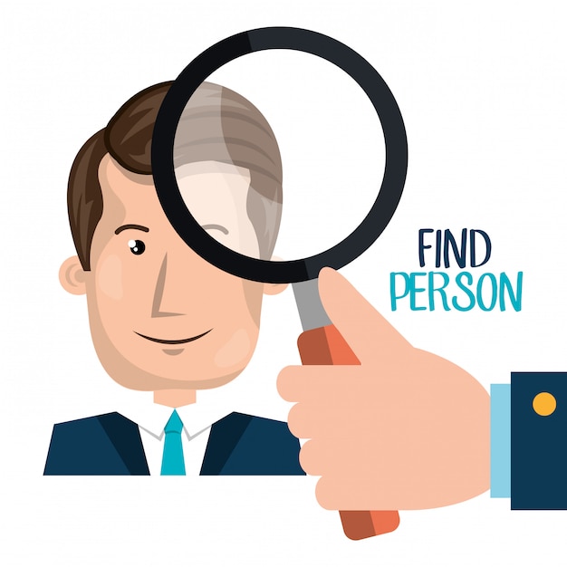 find person design 