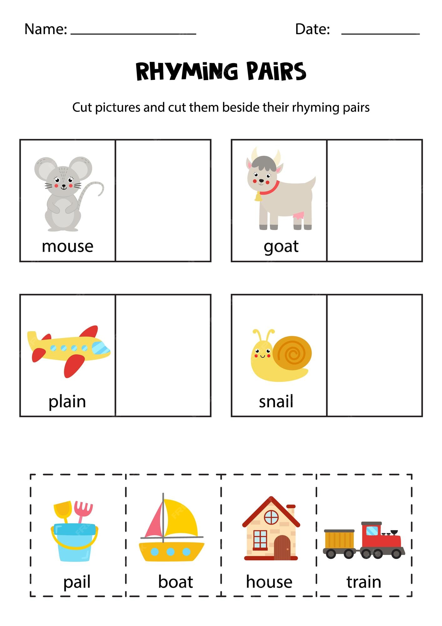 premium-vector-find-rhyming-pairs-educational-worksheet-cut-and-paste