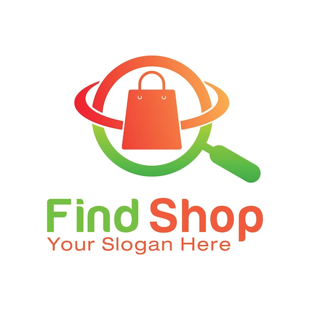 Find shop logo design template