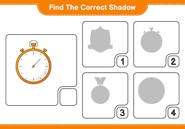 Найдите правильную тень найдите и сопоставьте правильную тень секундомер развивающая детская игра