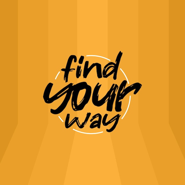 Find your way