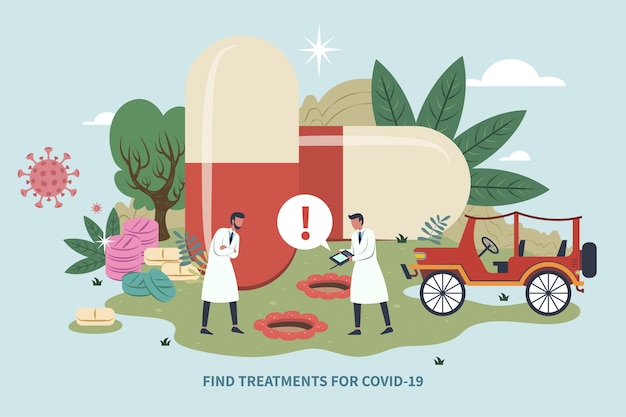 Finding new treatments for covid19