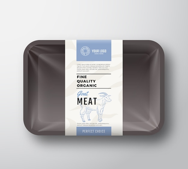 Fine quality meat container