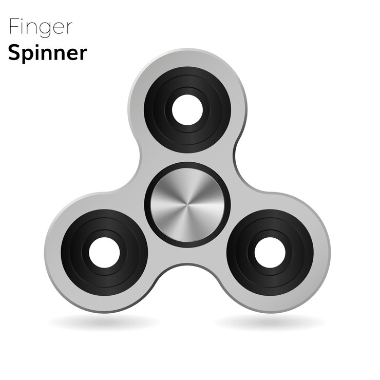 Vector finger spinner
