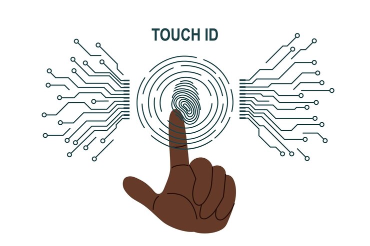 Vector fingerprint background29