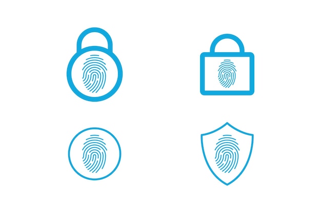 fingerprint security logo