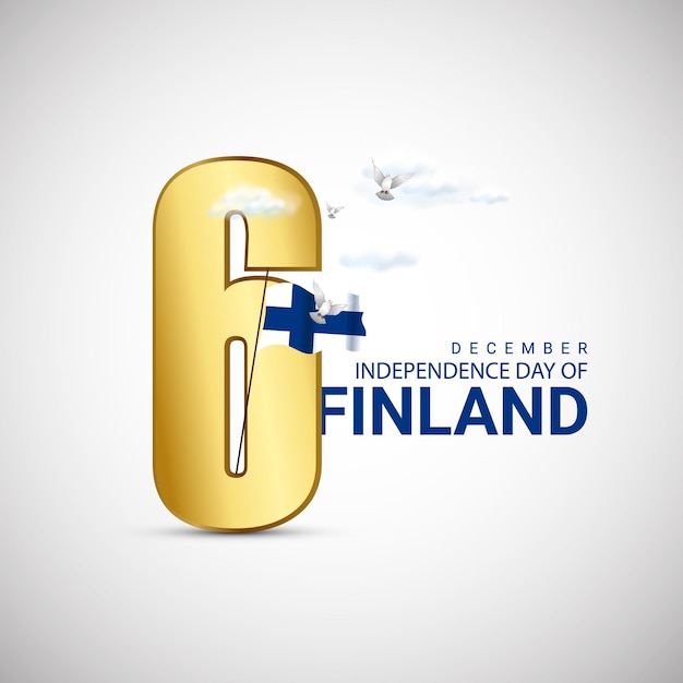 Finland gelukkige onafhankelijkheidsdag