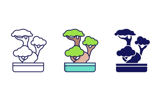 fir bonsai icon