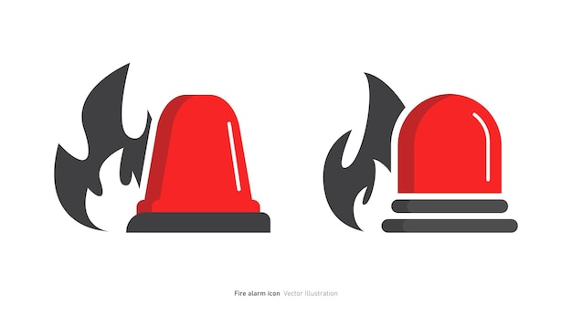 Fire alarm icon design vector illustration