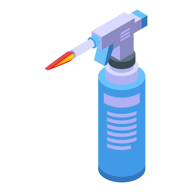 fire bottle icon isometric vector wood resin texture art