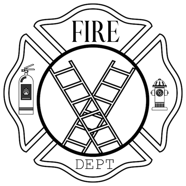 Vector fire dept