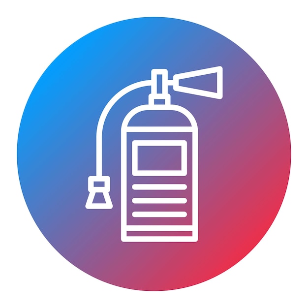 Fire Extinguisher icon vector image Can be used for Railway