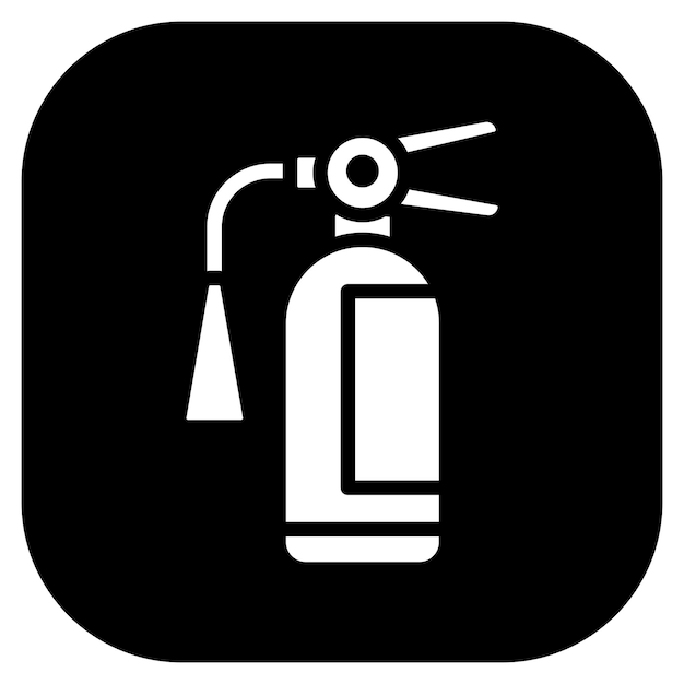 Vector fire extinguisher vector illustration