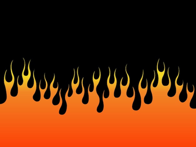 Вектор Вектор иллюстрации пламени огня