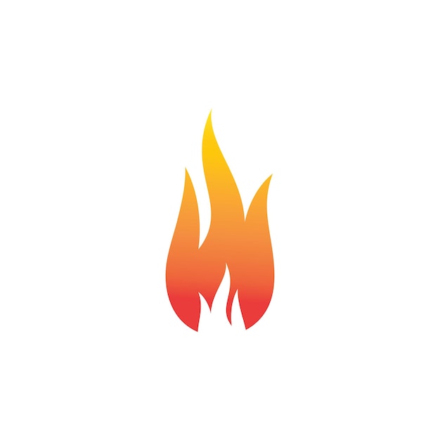 Fire flame Logo Template vector icon Oil gas and energy logo